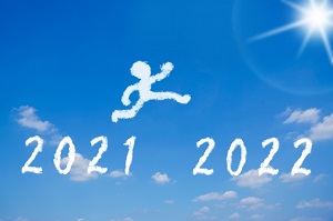 2021年の年末から2022年の年明けへのイメージ